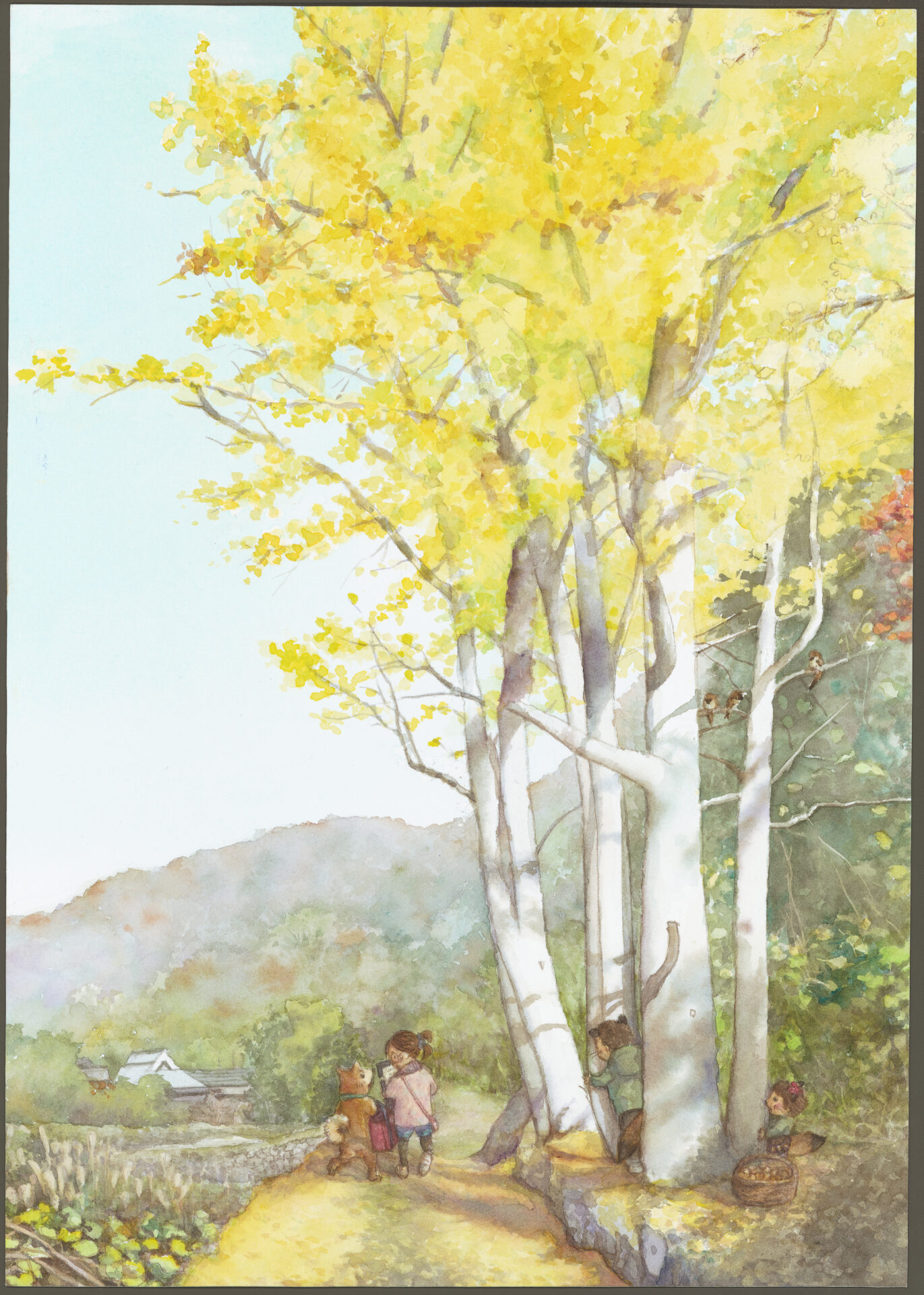 お山の道